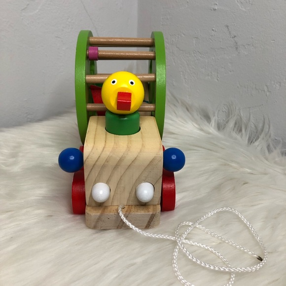 Shape Sorting Wooden Pull Toy Educational Toy Montessori Inspired - Picture 2 of 7